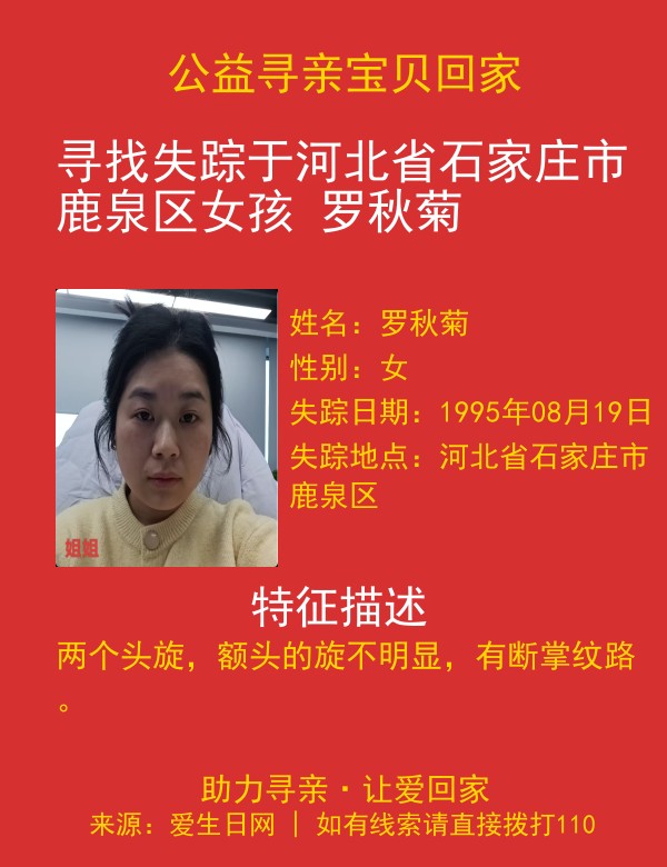 寻亲海报